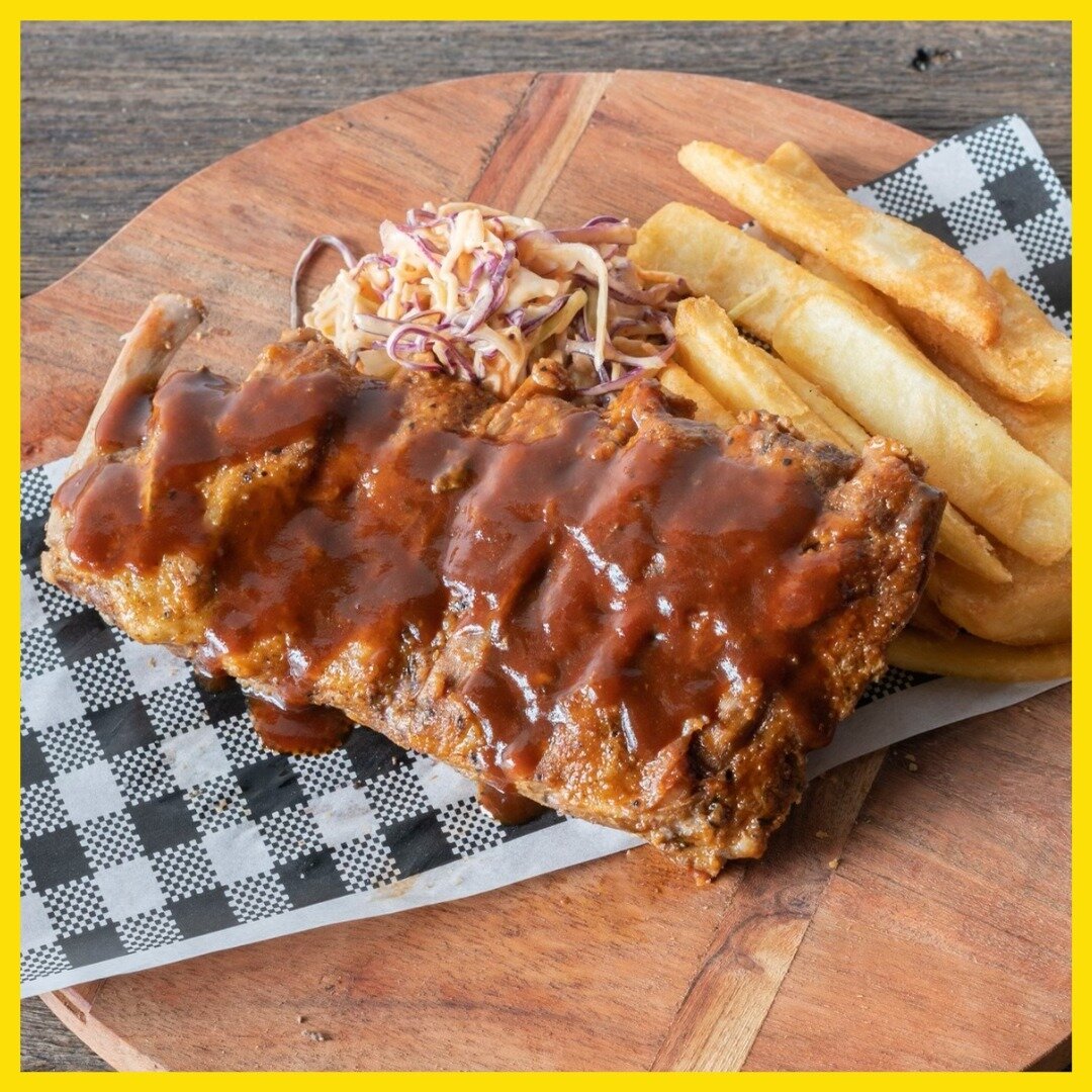 Slow cooked pork ribs 🤤🤤

Half rack ribs + chips + salad, only $25 on Wednesdays
Come on down to dine in or order online for takeaway.

#HungryCowAU
☎️ 0434 099 COW [269]
📌 1 Military Road, Avondale Heights
⏰ 5 pm - 9 pm

.
.

.
.
#burgersofmelbou
