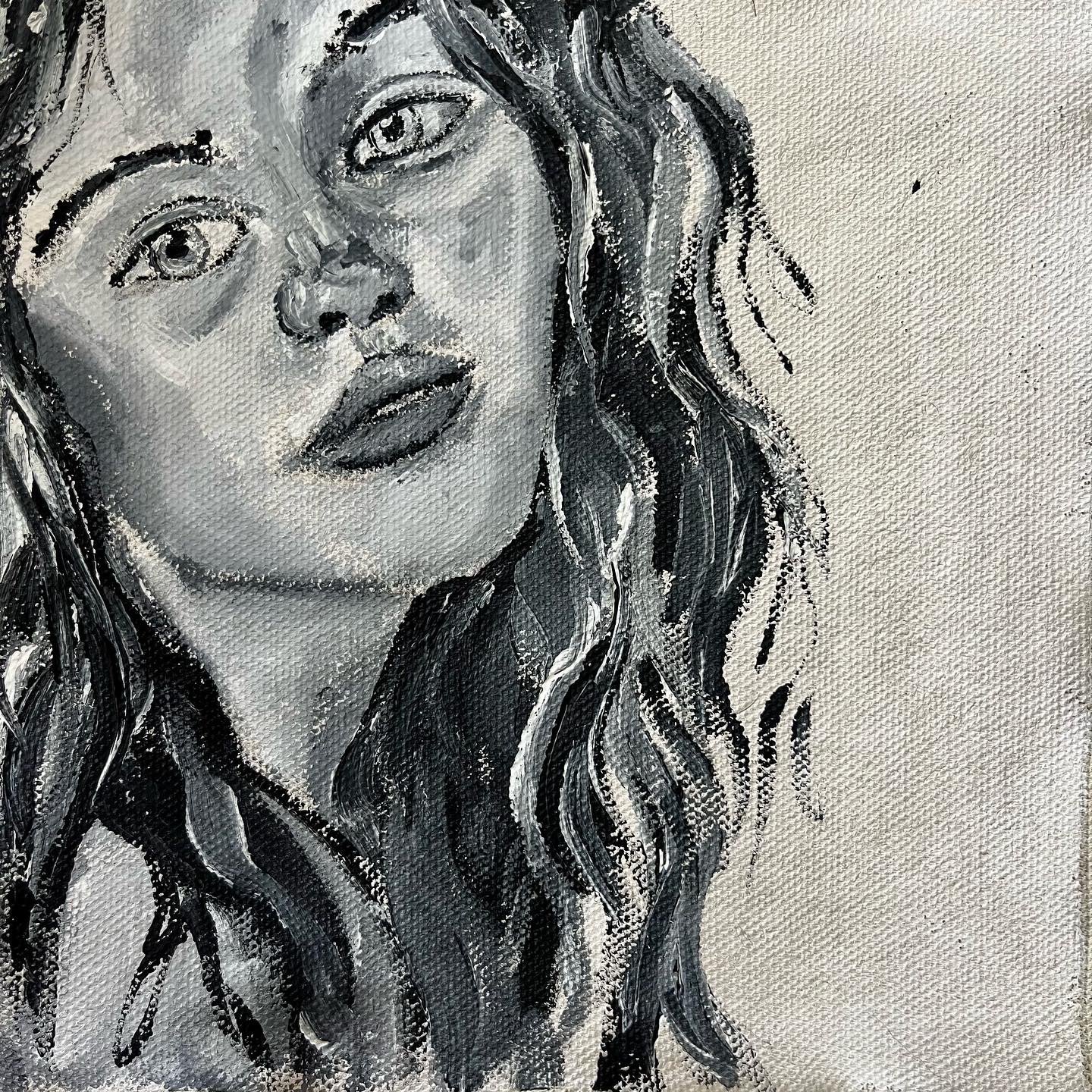 B&W portrait
