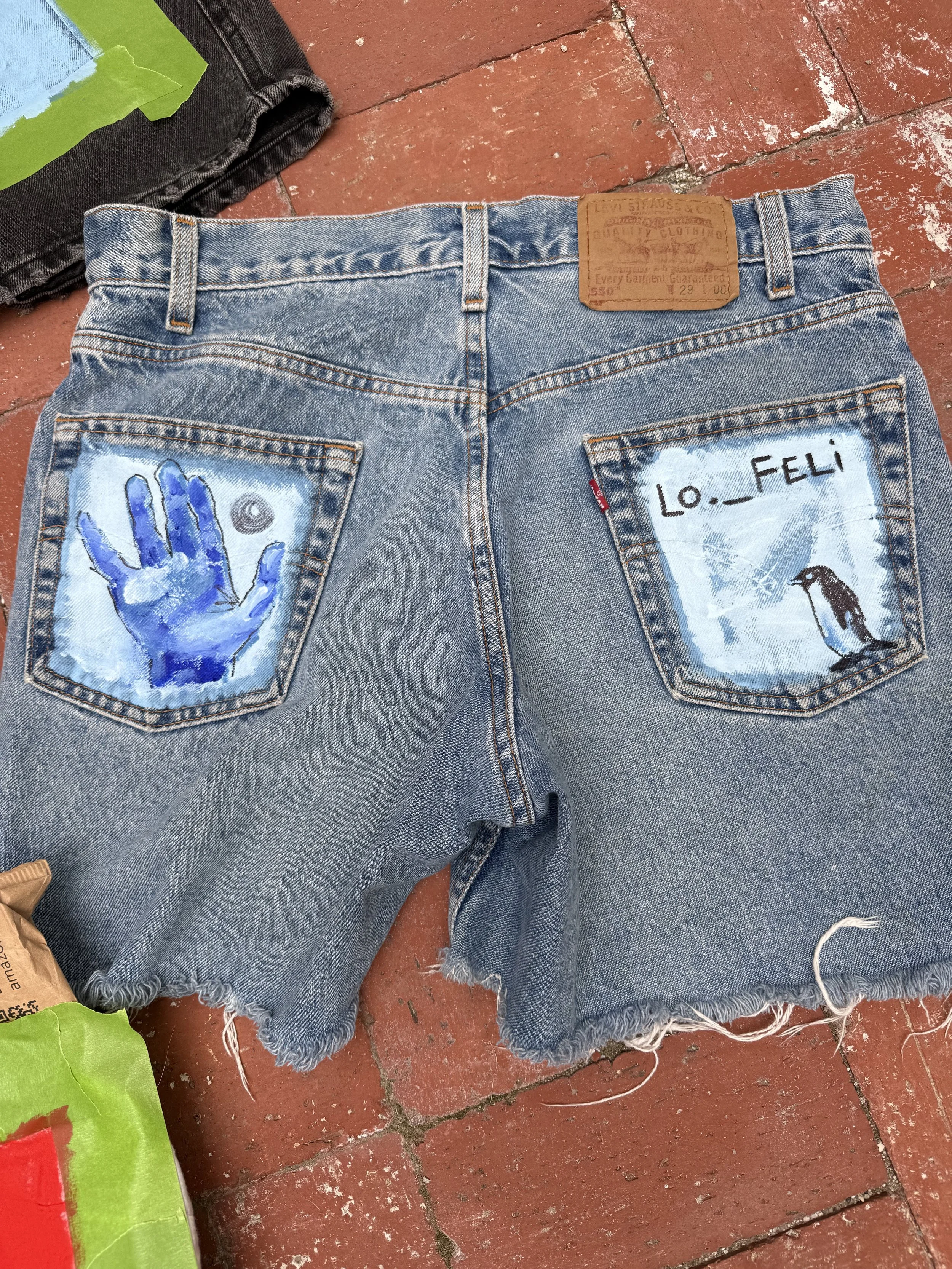Penguin shorts