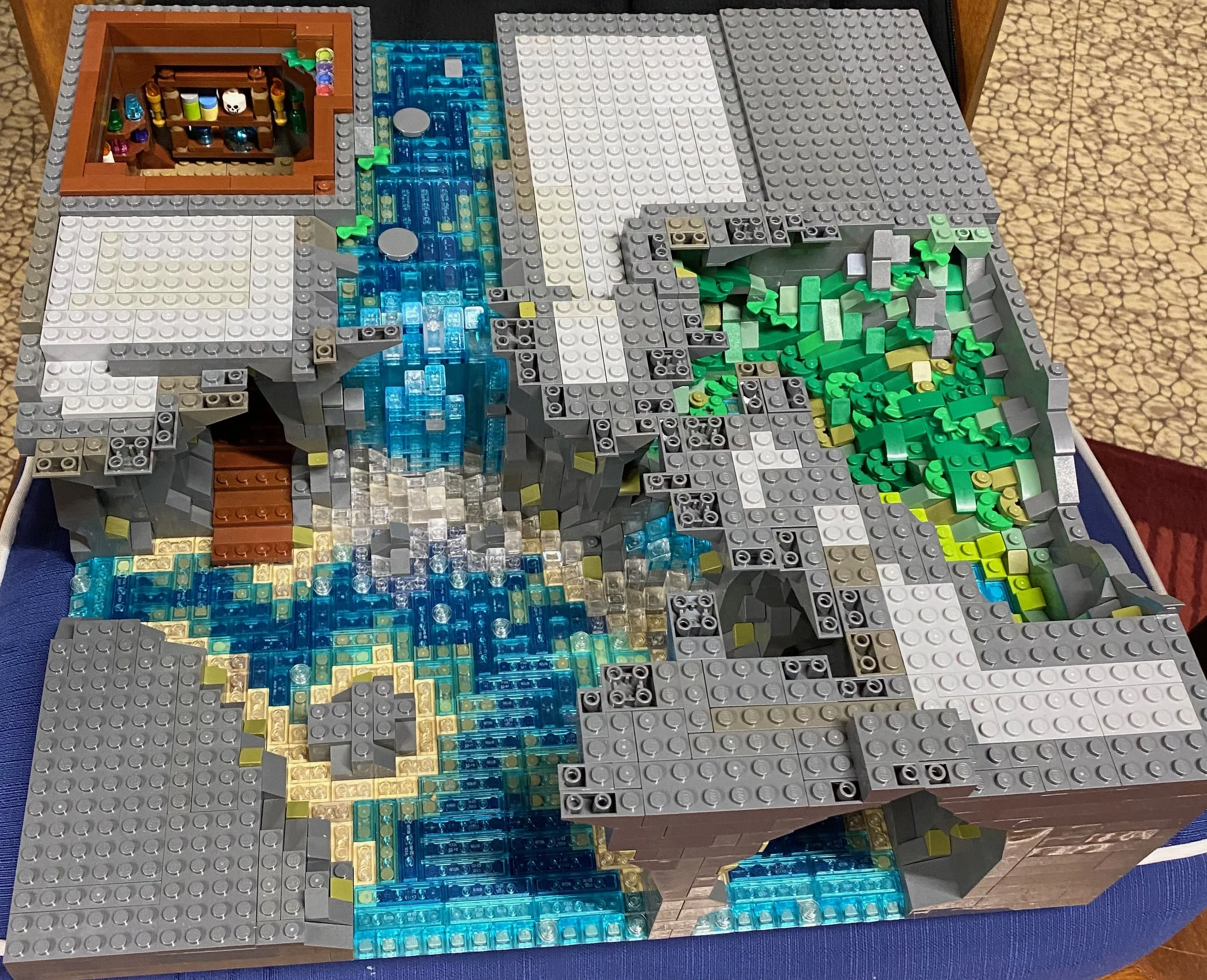 MOC Spotlight: “Wizard’s Cottage” by Connor McGrath WIP Day2 4