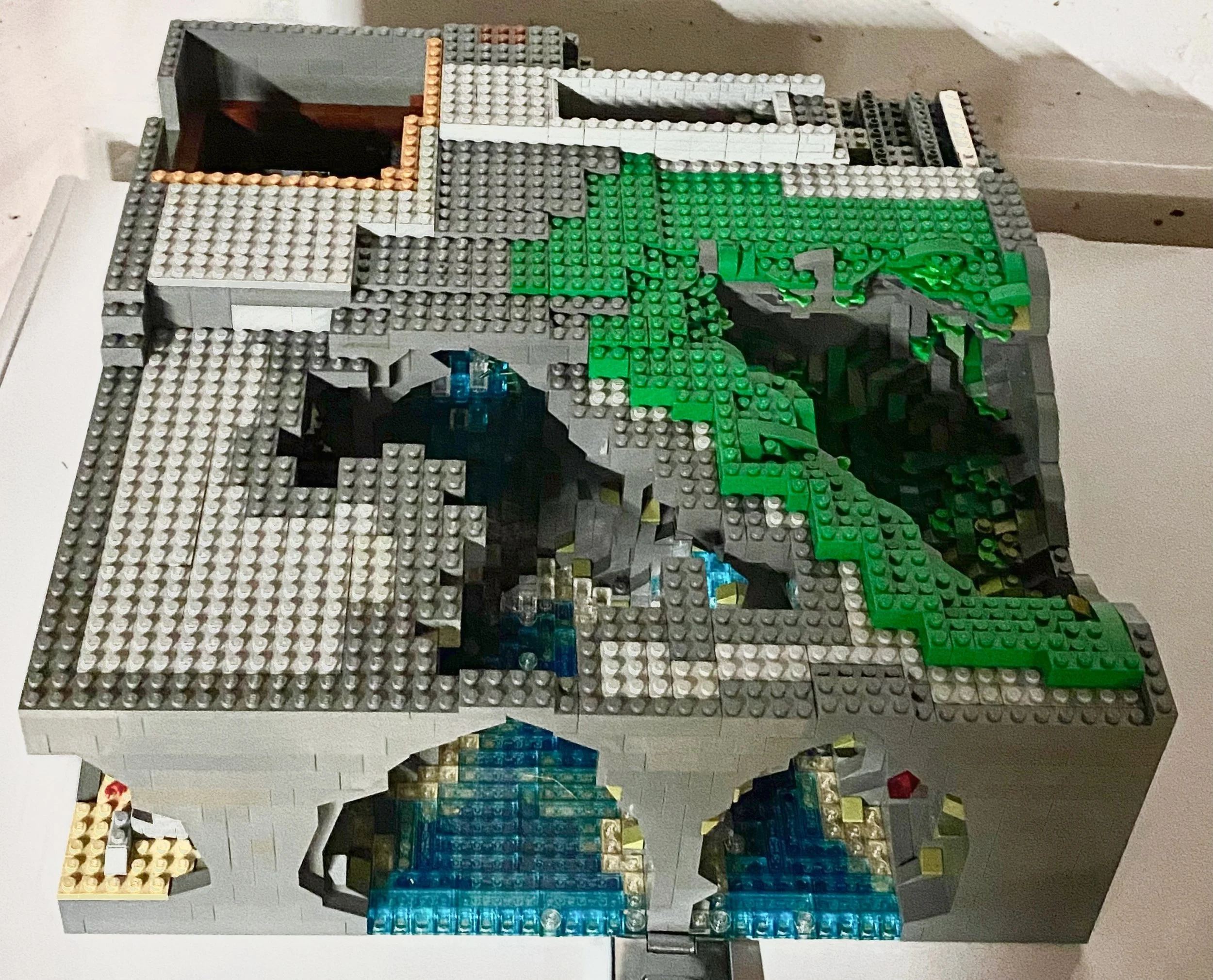 MOC Spotlight: “Wizard’s Cottage” by Connor McGrath WIP Day3 1