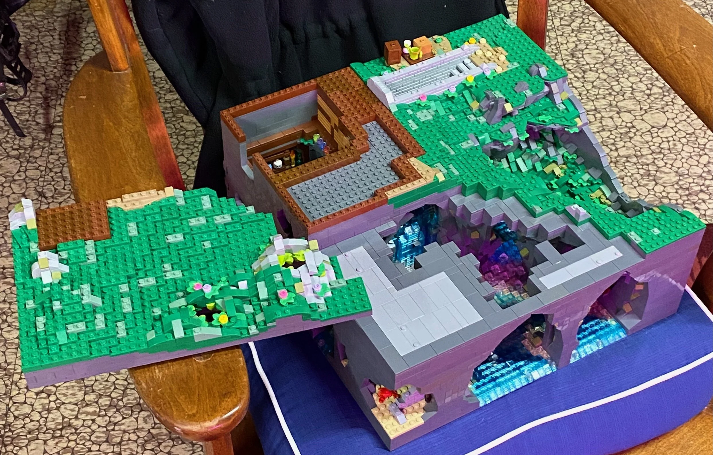 MOC Spotlight: “Wizard’s Cottage” by Connor McGrath WIP Day4 3