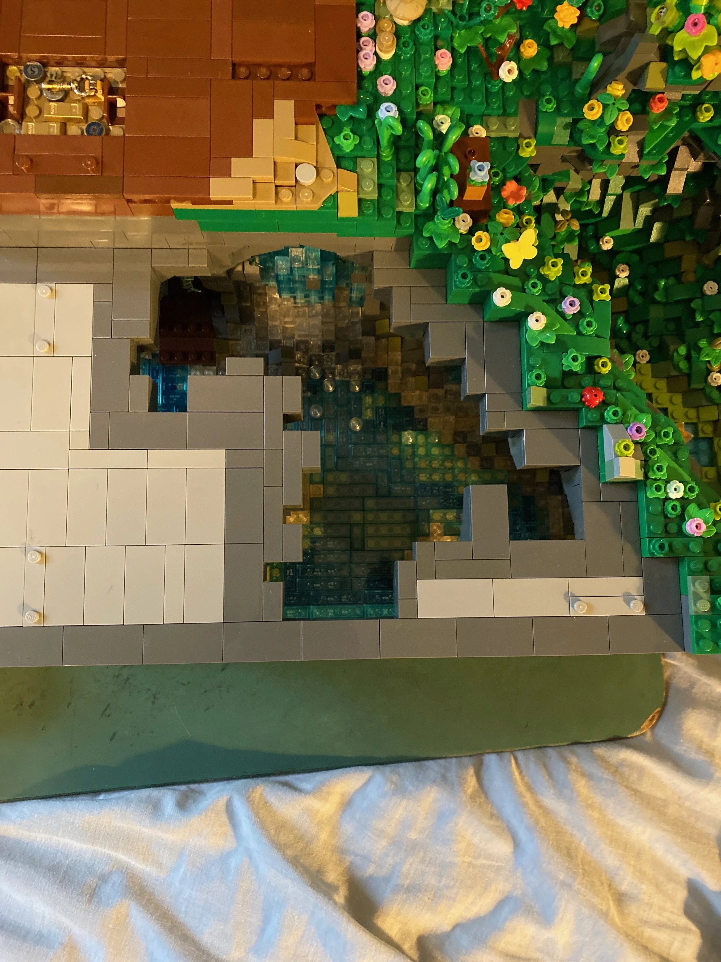 MOC Spotlight: “Wizard’s Cottage” by Connor McGrath Cave Top