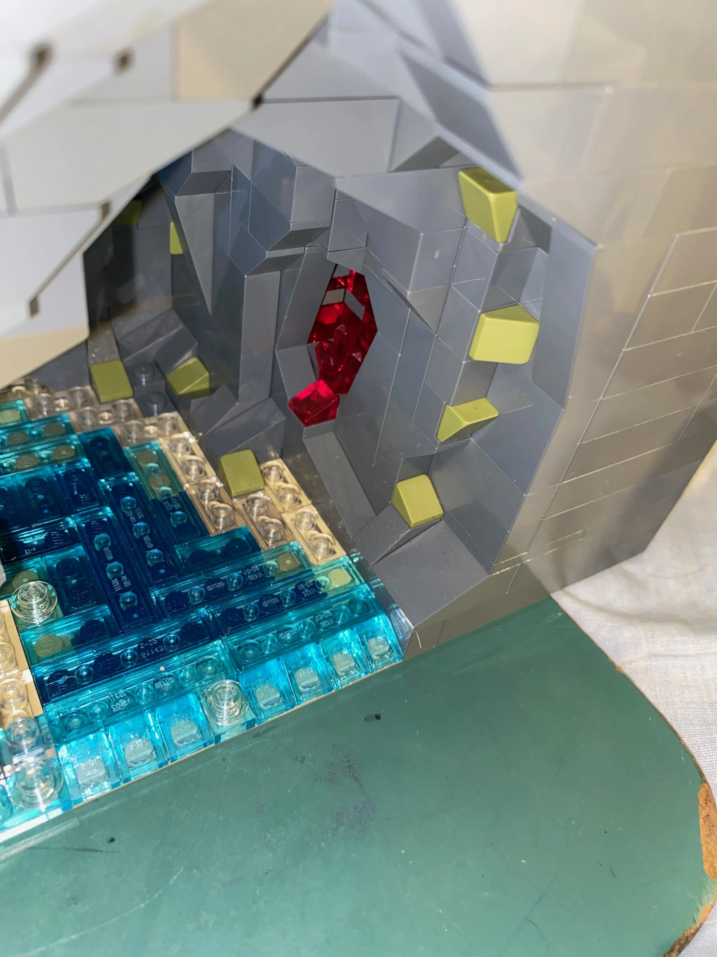 MOC Spotlight: “Wizard’s Cottage” by Connor McGrath Crystal Cave Inside