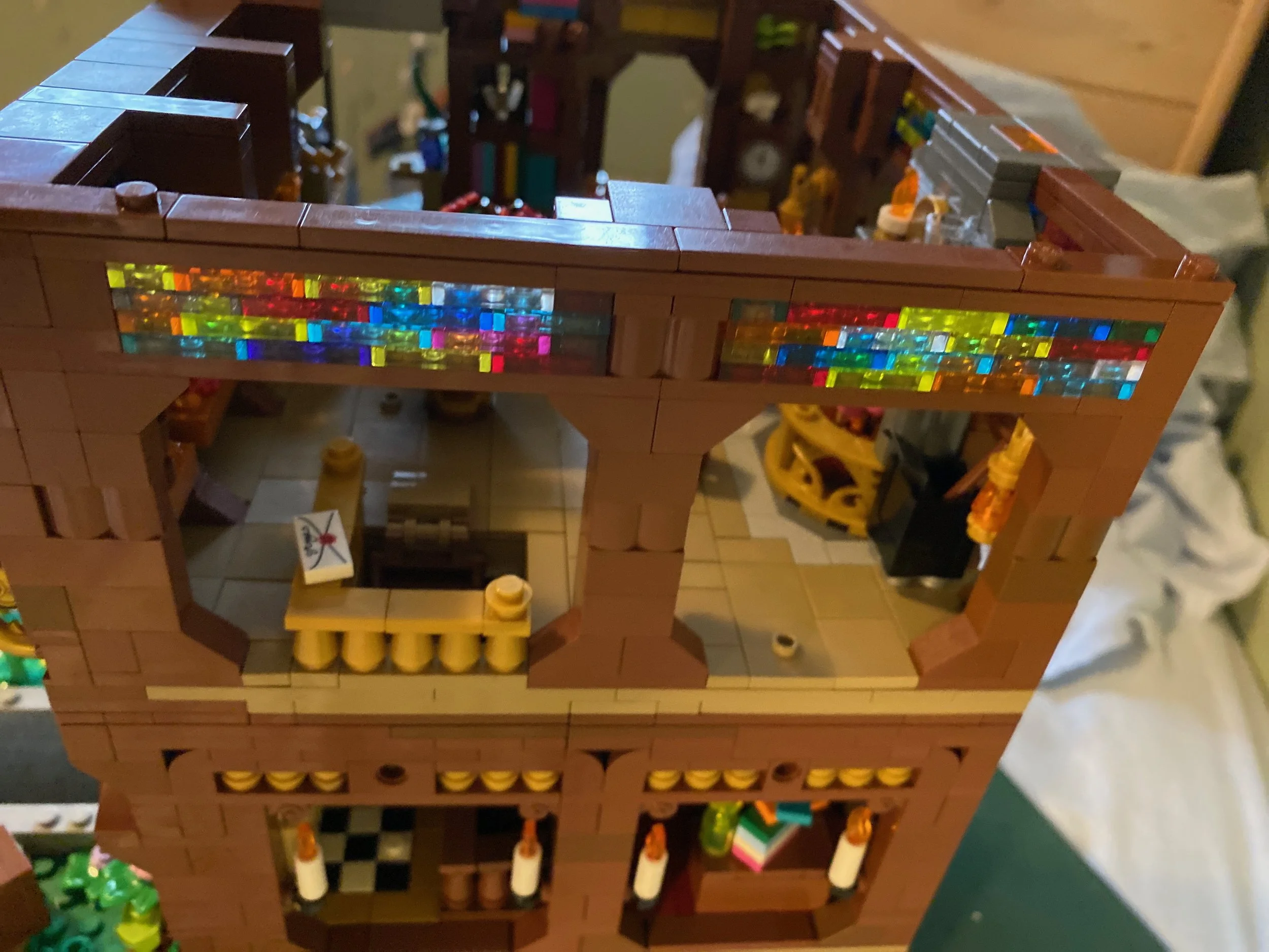 MOC Spotlight: “Wizard’s Cottage” by Connor McGrath Level2 Stained Glass