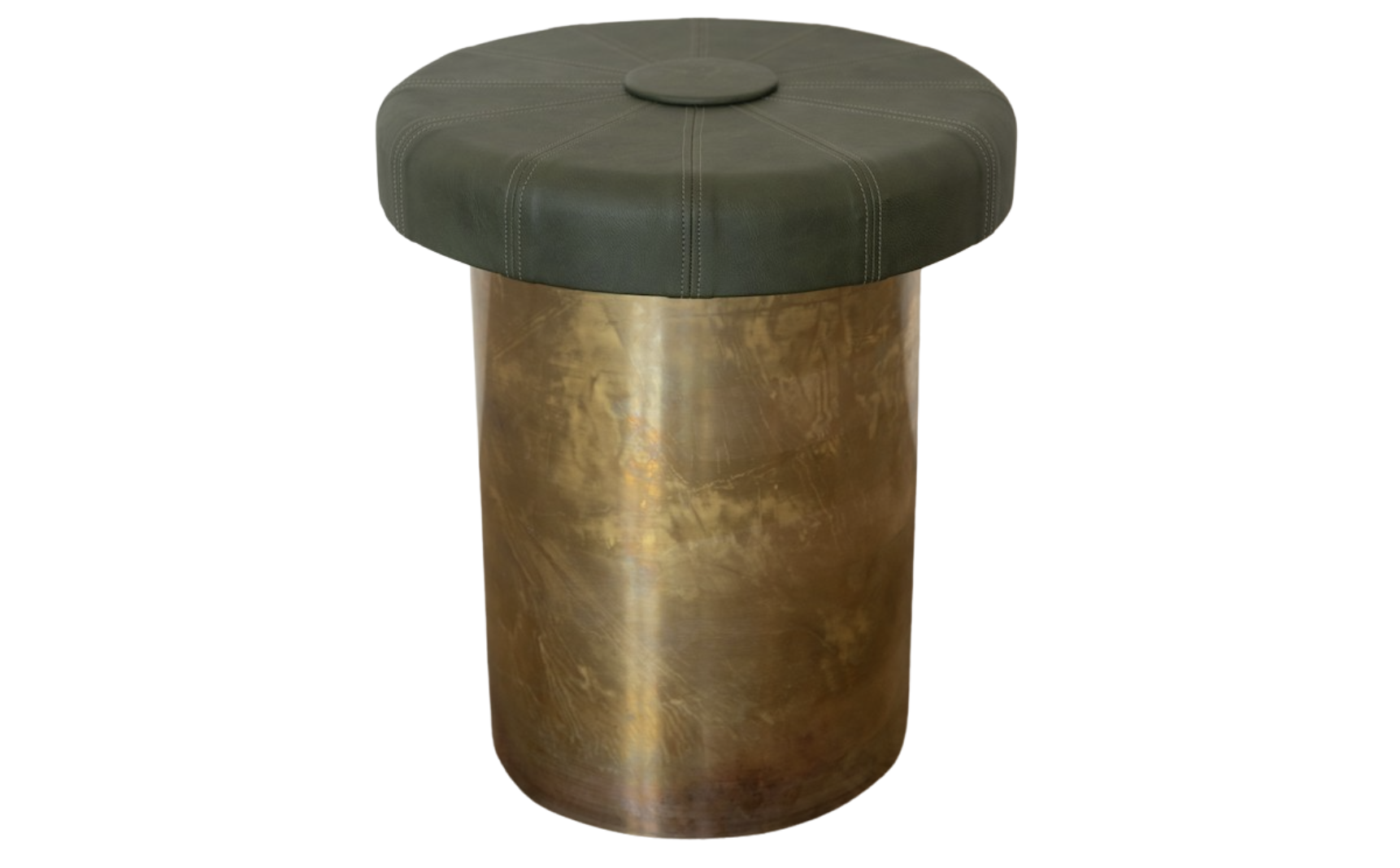 Olive Brass Side Tables