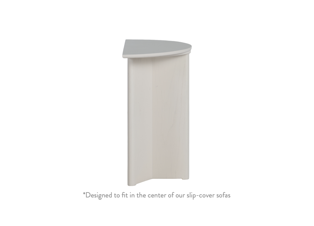 Bone Sofa Tables - Half Circle