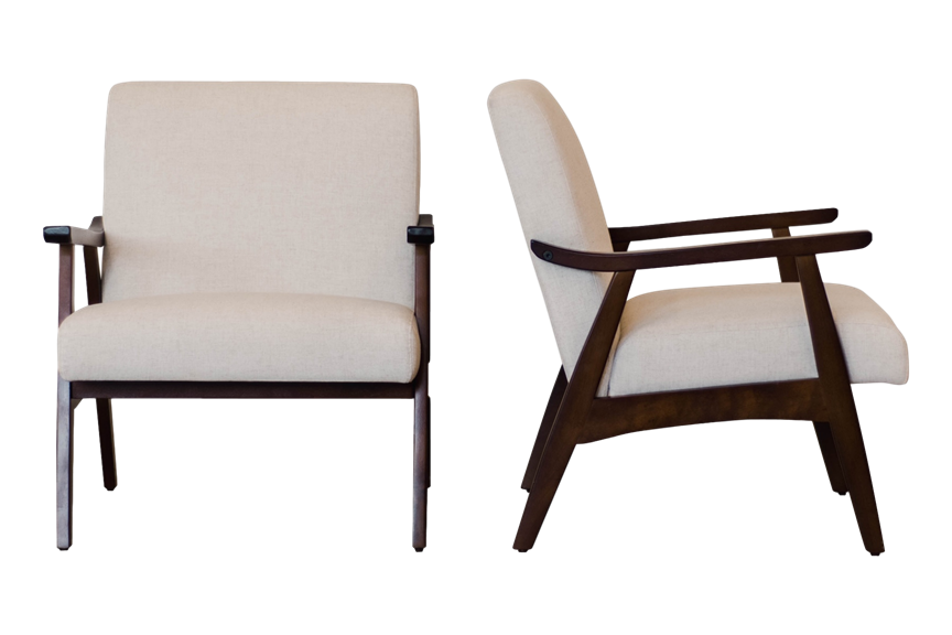Mod Linen Chairs