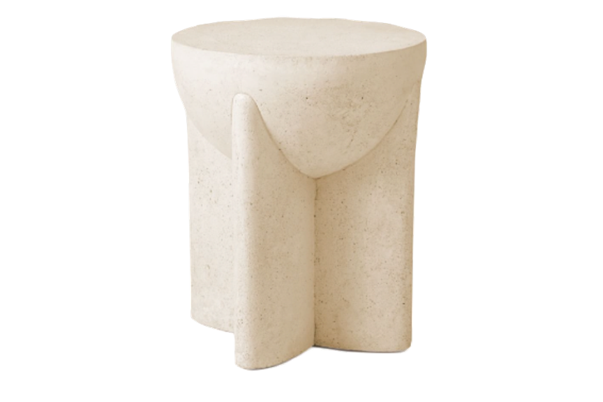 Lava Stone Side Tables