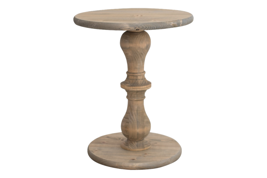 Round Pedestal Side Tables
