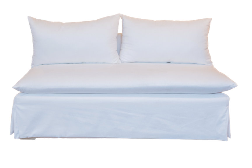 Snow Slip Cover Banquettes