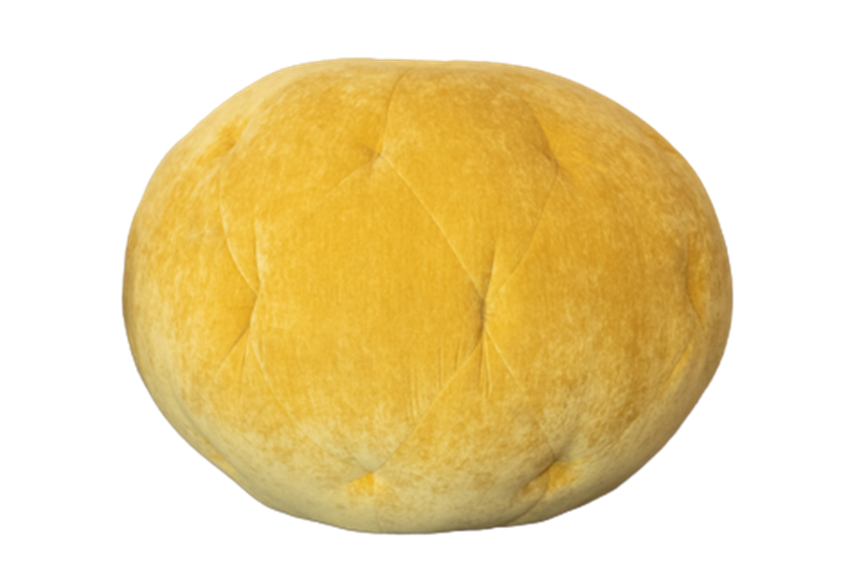 Mustard Poufs