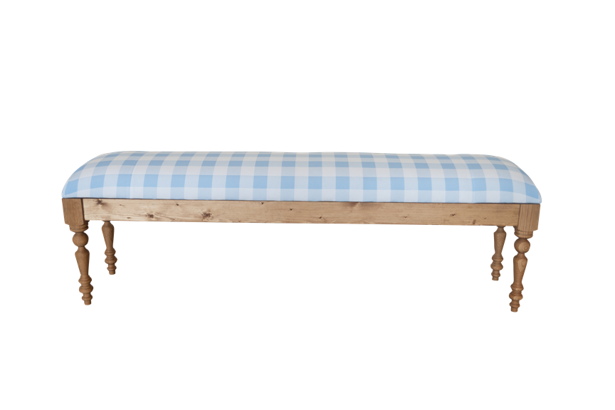 Gingham Bench