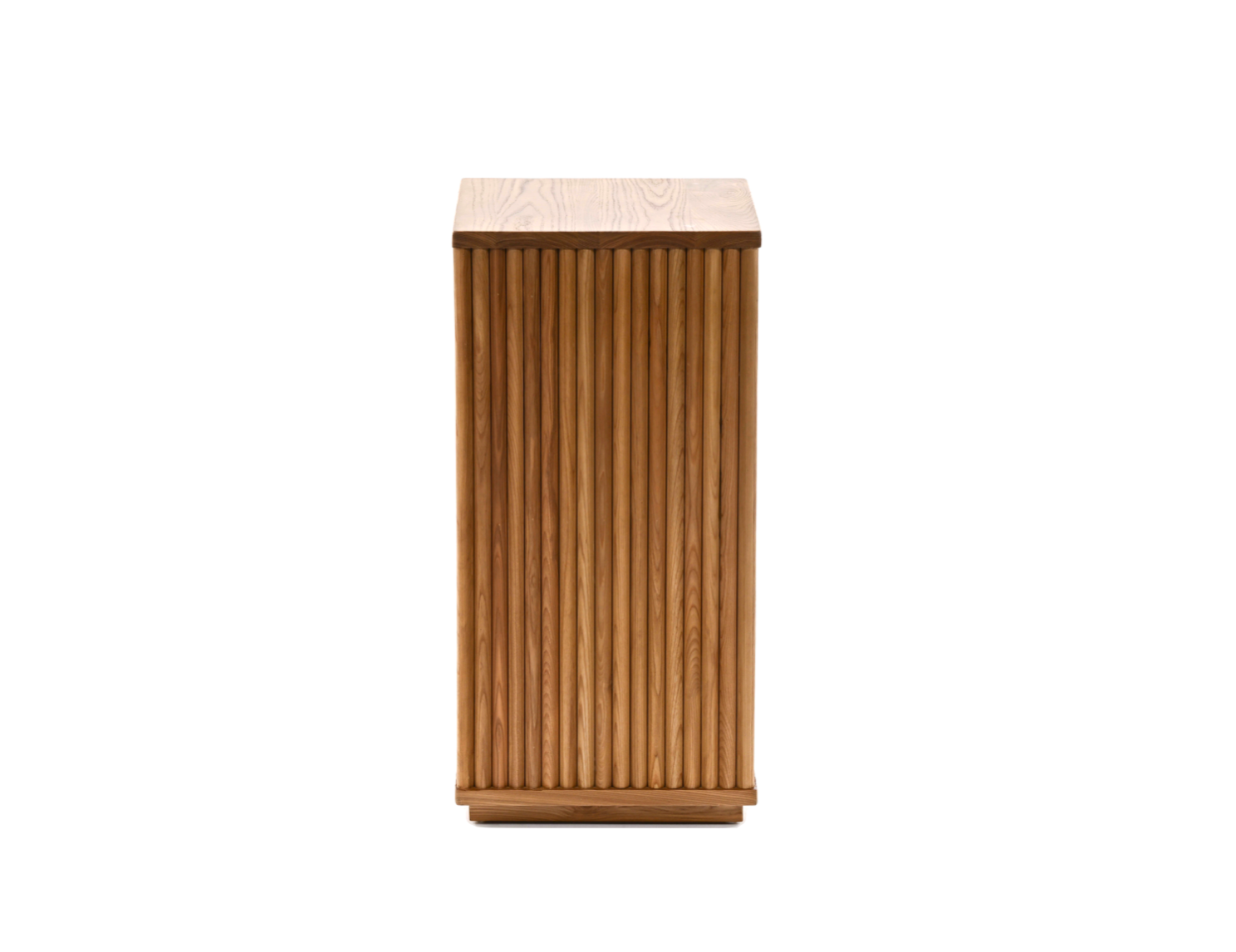 Oak Ribbed Wood Columns