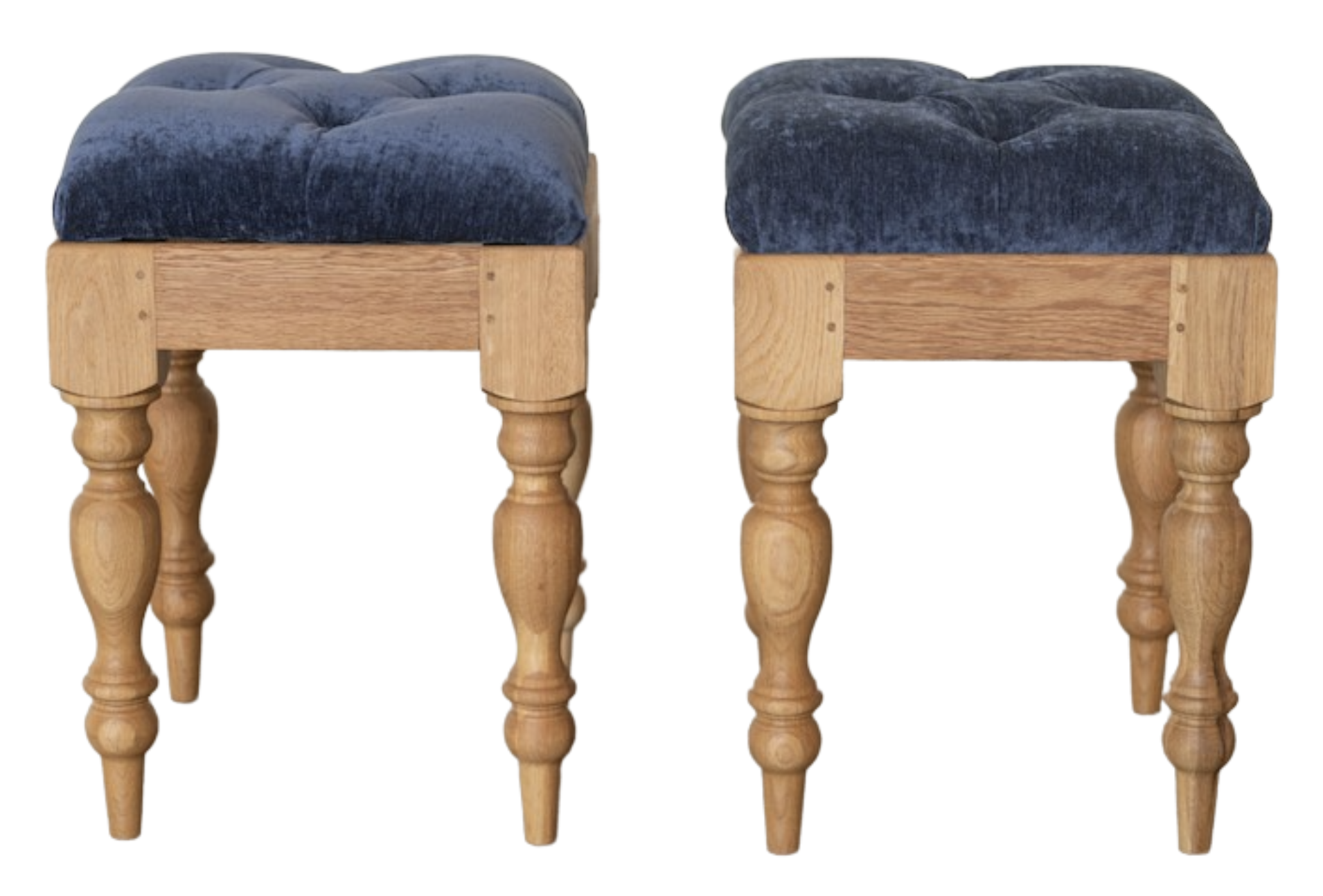 Deep Blue Mini Benches
