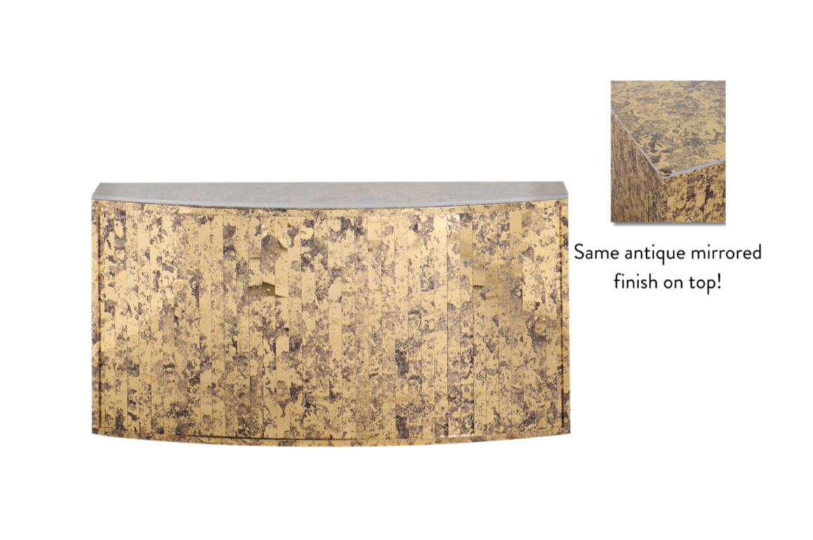 Gold Mirrored Stage Fronts