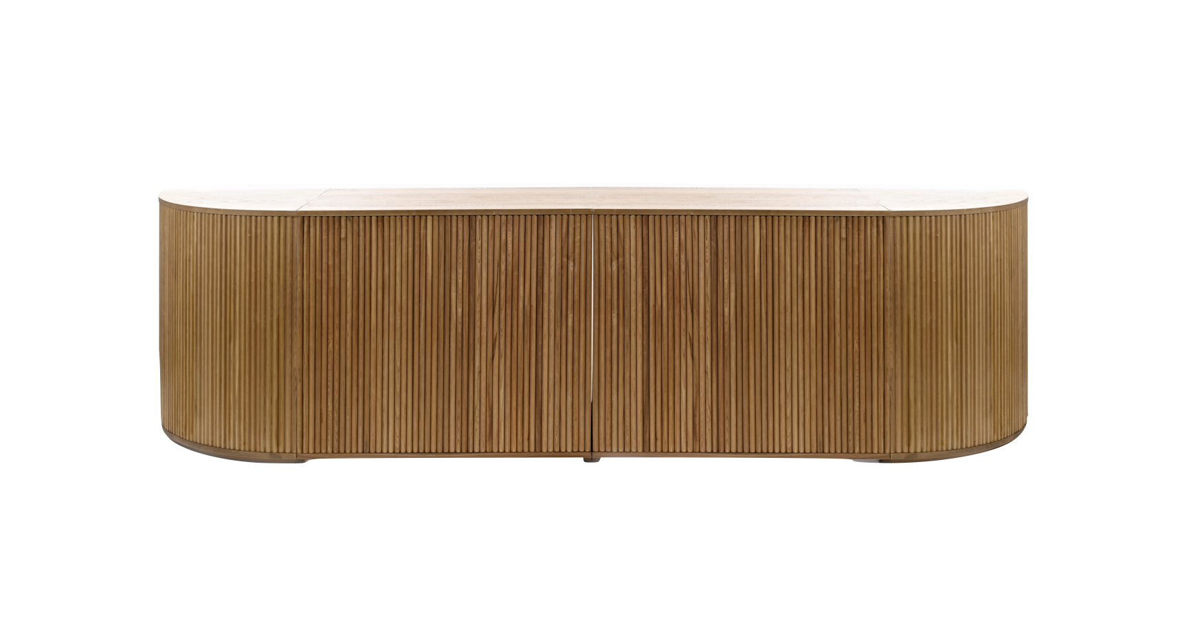 Oak Ribbed Wood 13 Foot Bar