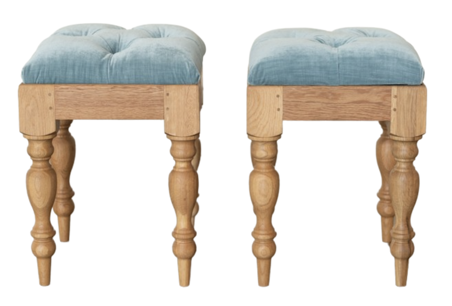 French Blue Mini Benches