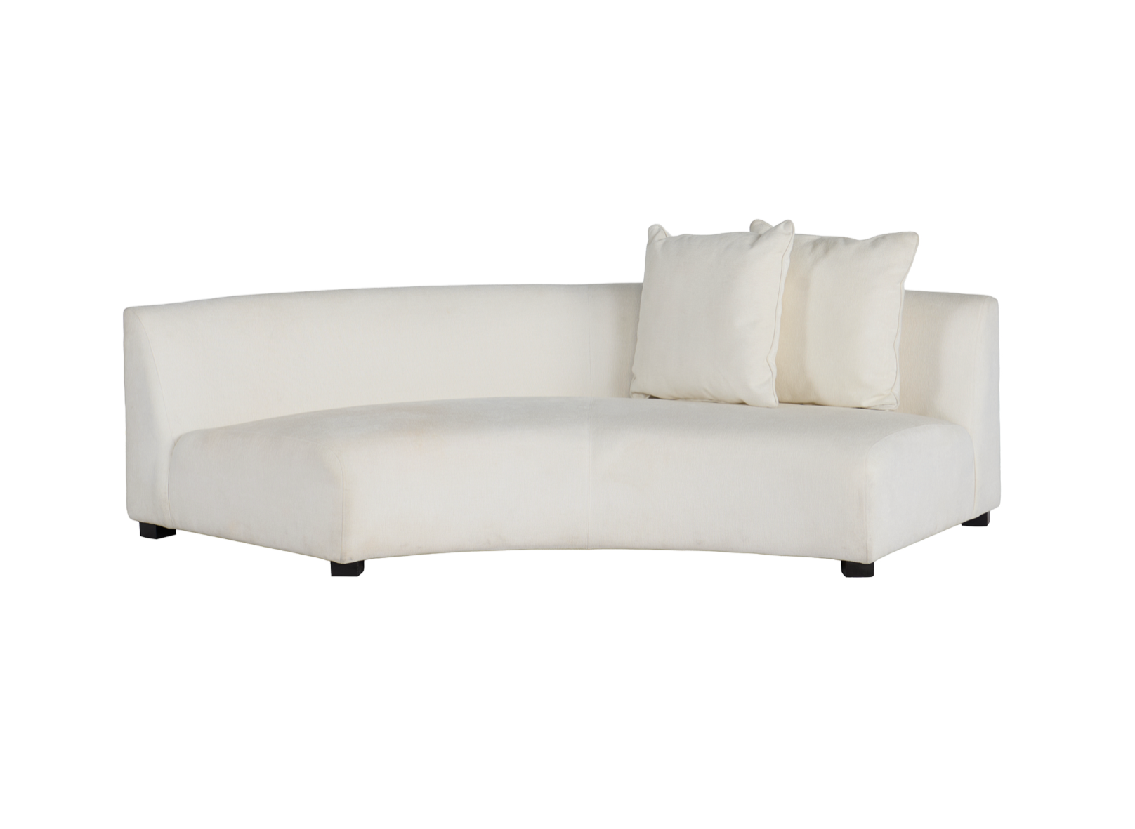 Linen Round Sofas (Single Piece)