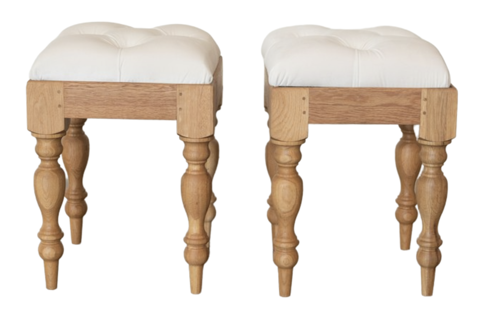 Cream Mini Benches