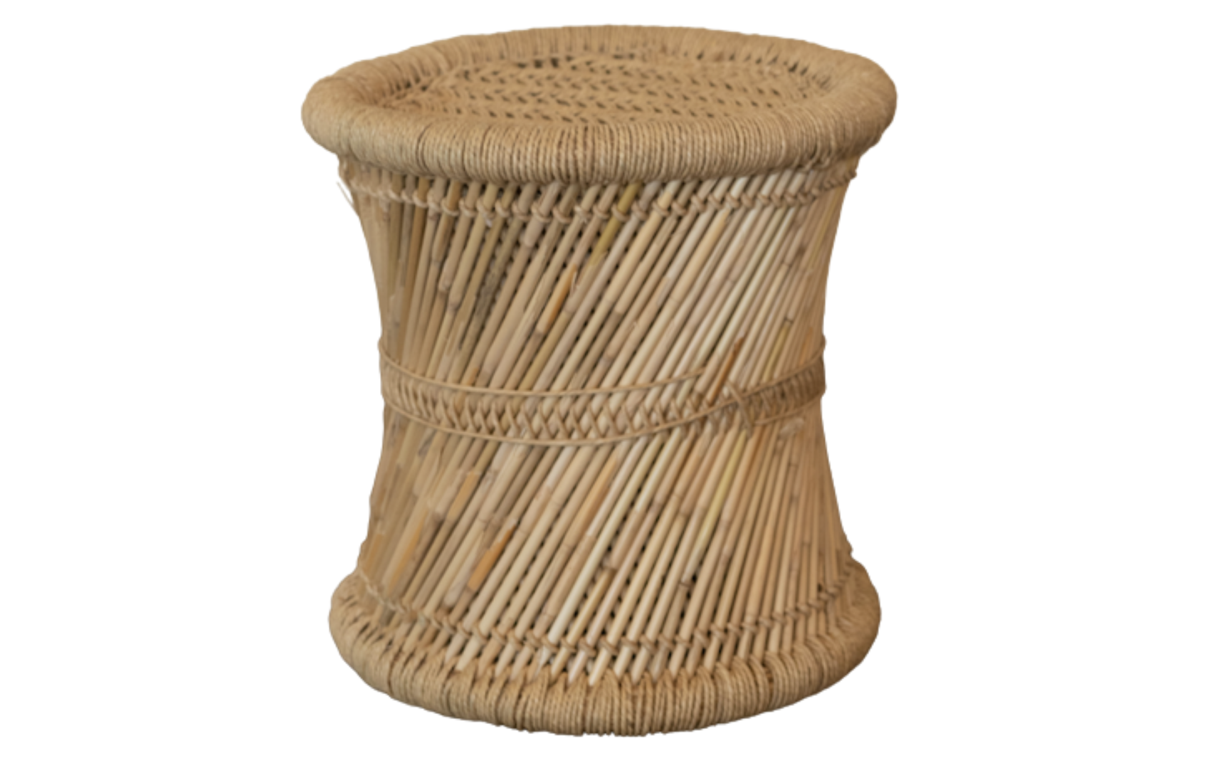 Natural Woven Side Tables