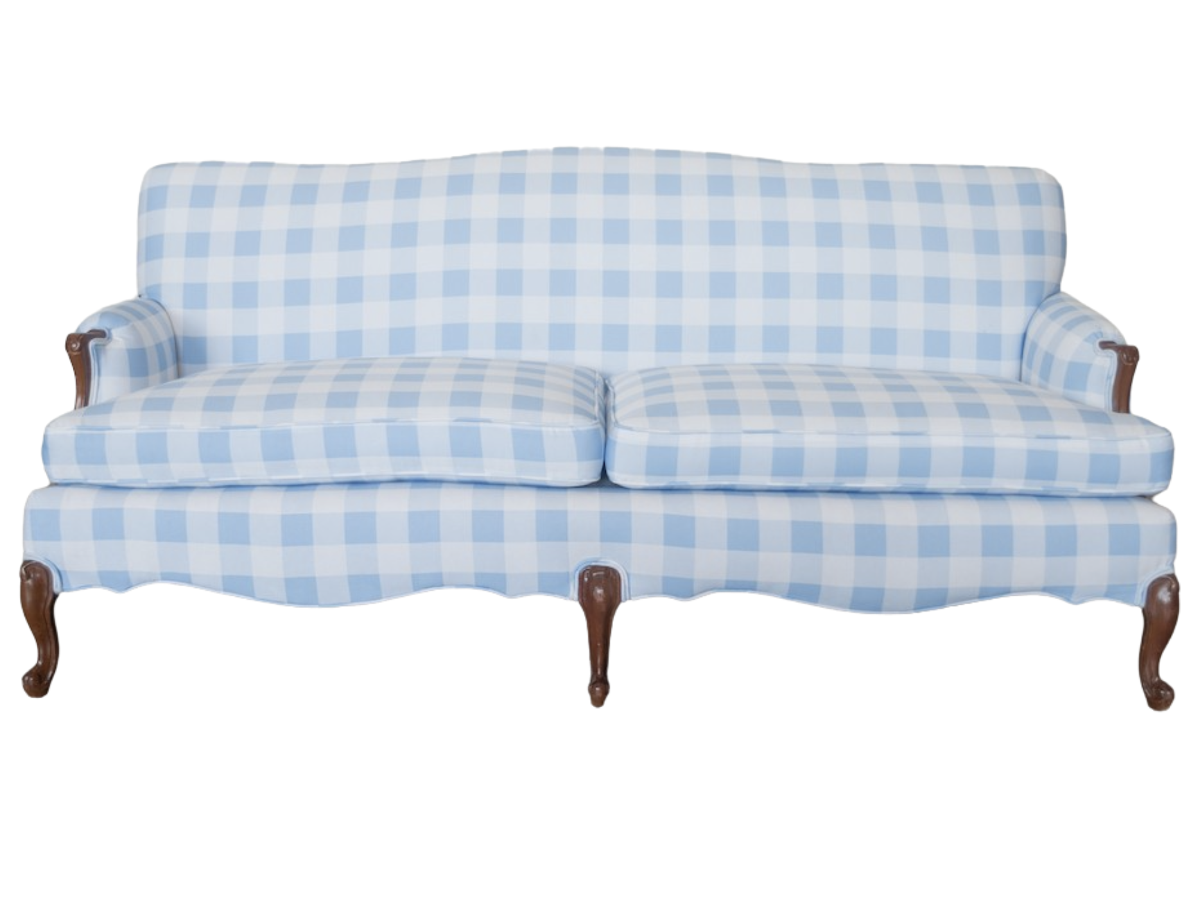 Gingham Sofa