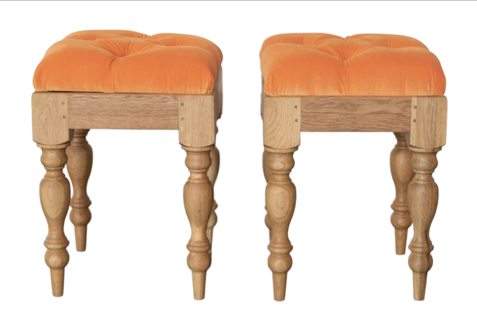 Orange Mini Benches