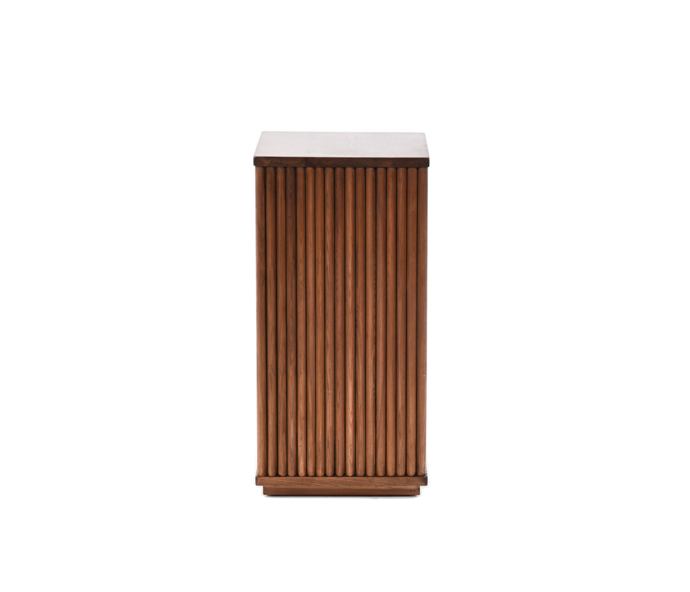 Walnut Ribbed Wood Columns