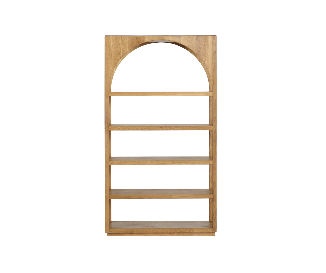 Wood Arc Shelves