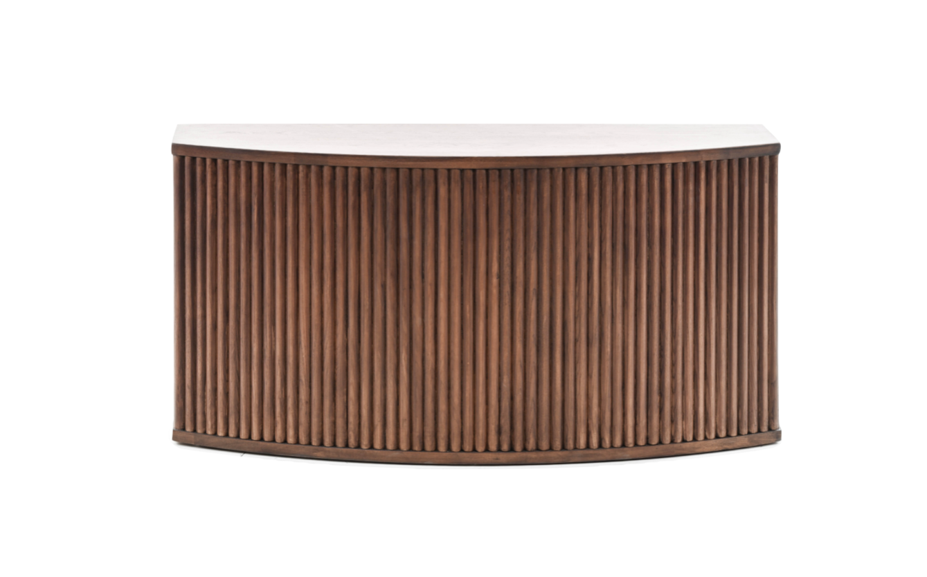 Walnut Ribbed Wood Stage Fronts