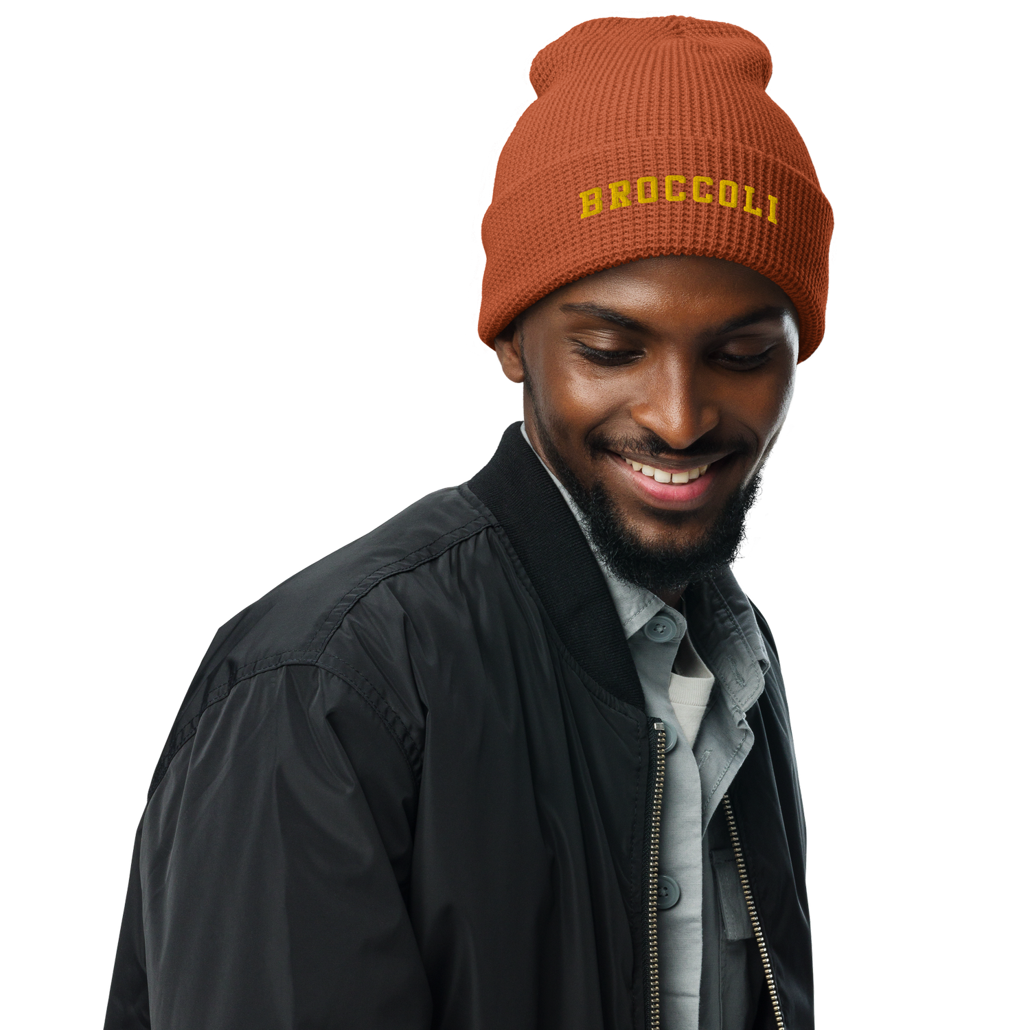 BROCCOLI Waffle Beanie — GolfBroccoli
