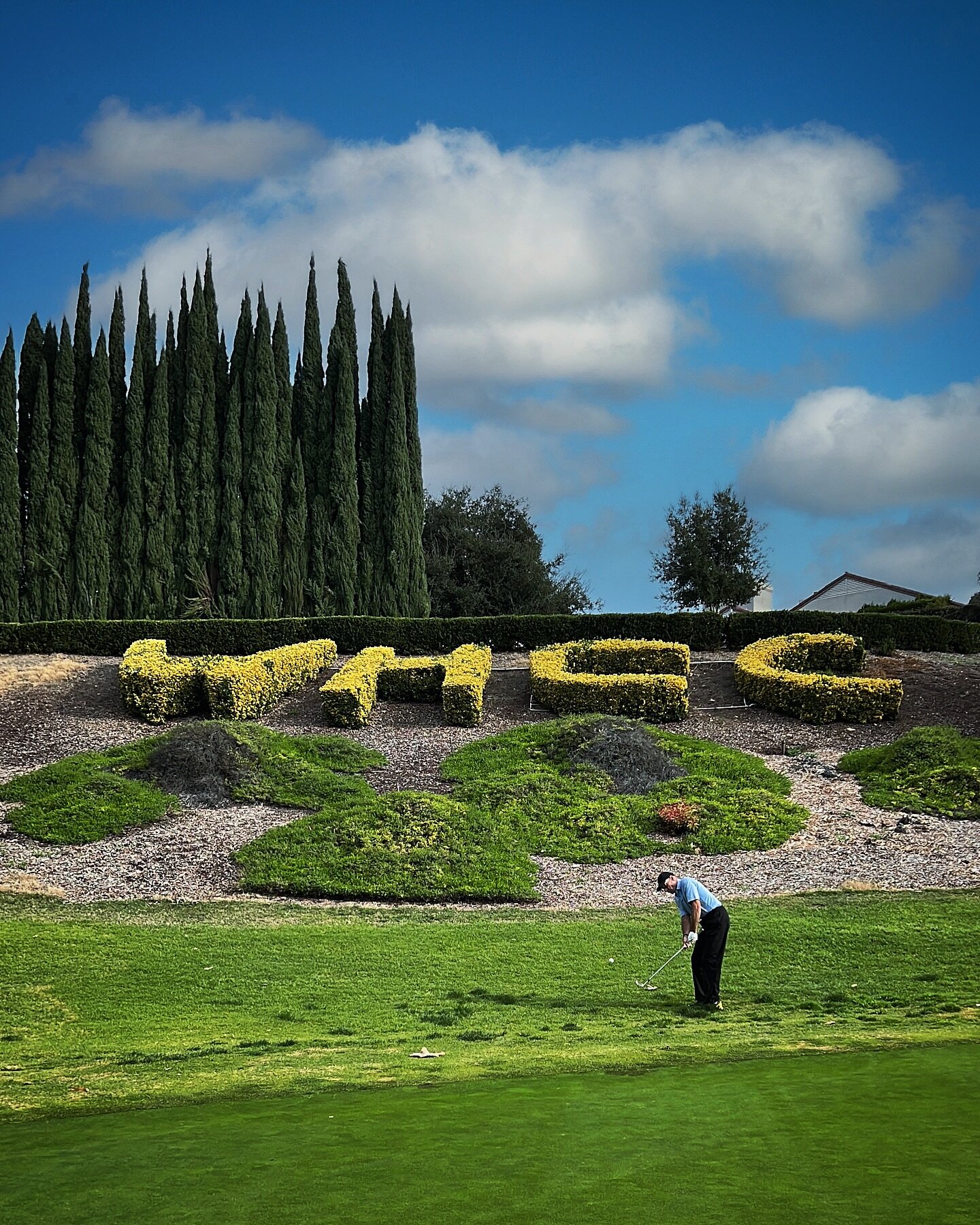 🏡⛳️🥦 #golf #broccoli #golfphotography #staysmiling #californiagolf