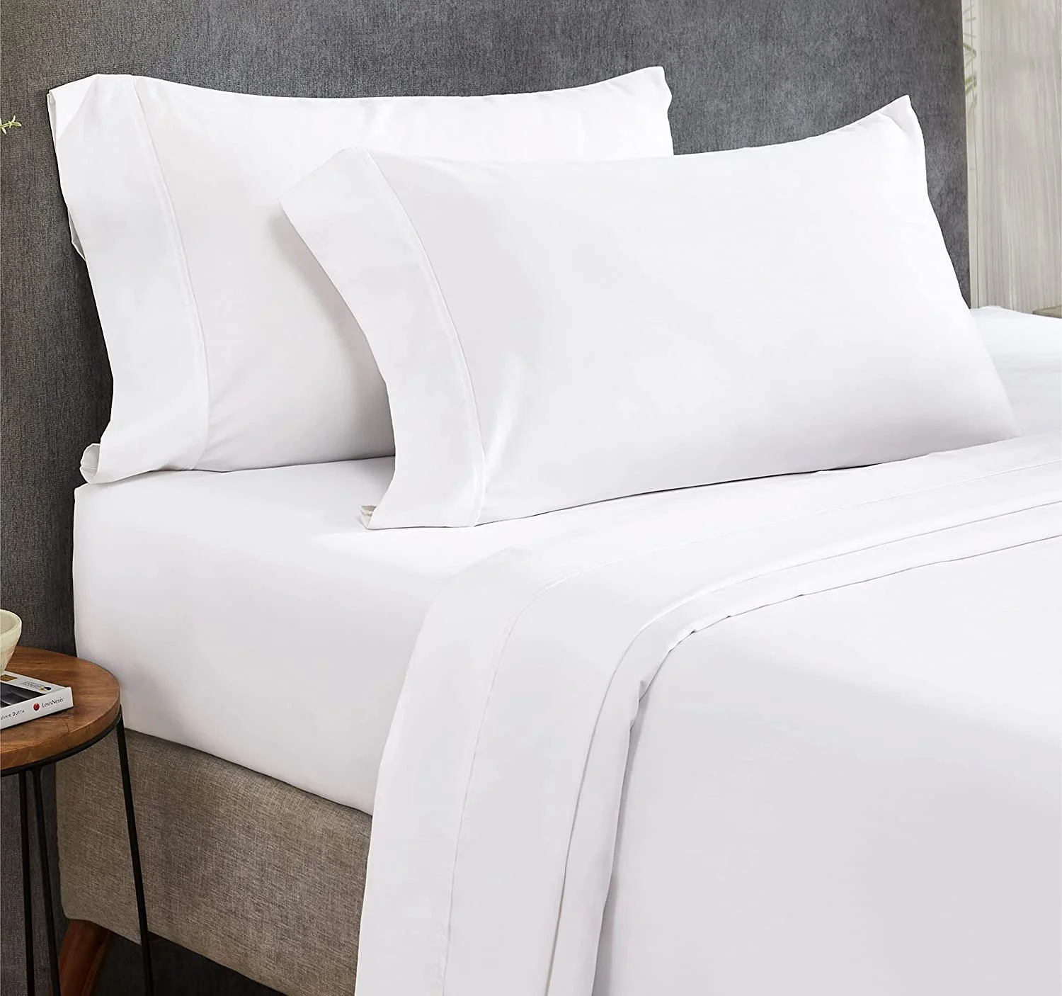 Cotton Bedsheets - Color: White
