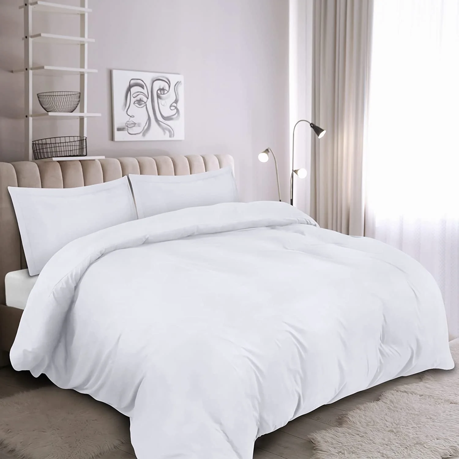 Duvet Cover - Color: White