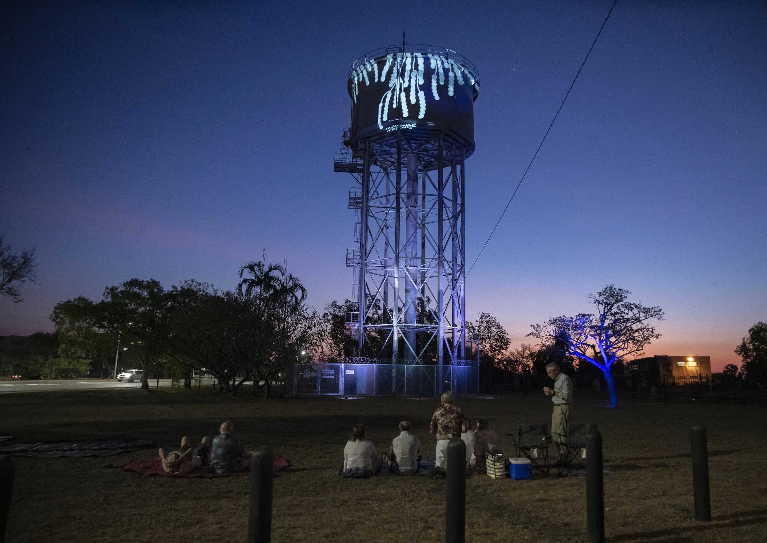 Parap Water Tower with Arntarnge by Tangentyere Artists in collaboration with Matthew van Roden Image by Paz Tassone.jpg
