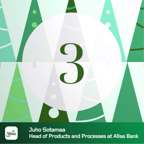 Open Banking Advent Calendar Juho Sotamaa December 3
