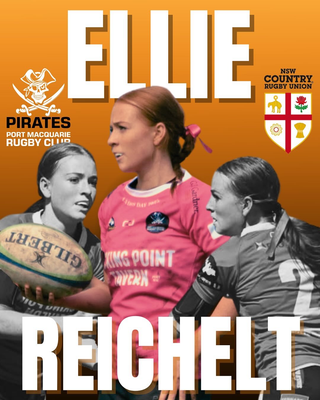 ELLIE REICHELT | NSW JUNIOR COUNTRY RUGBY UNION 🏴&zwj;☠️

In a very competitive selection, Ellie was the only Pirates player selected for Junior Country for 2025. With only 13 games of Rugby under her belt, Ellie&rsquo;s Rugby career is set to sky r