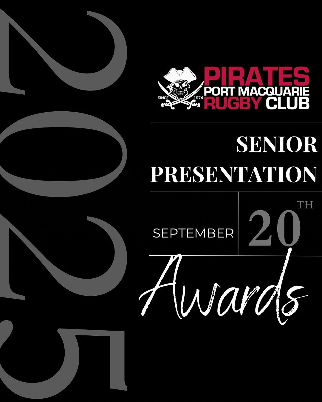 Award recipients 🏆 Senior Presentation 2025 🏴&zwj;☠️