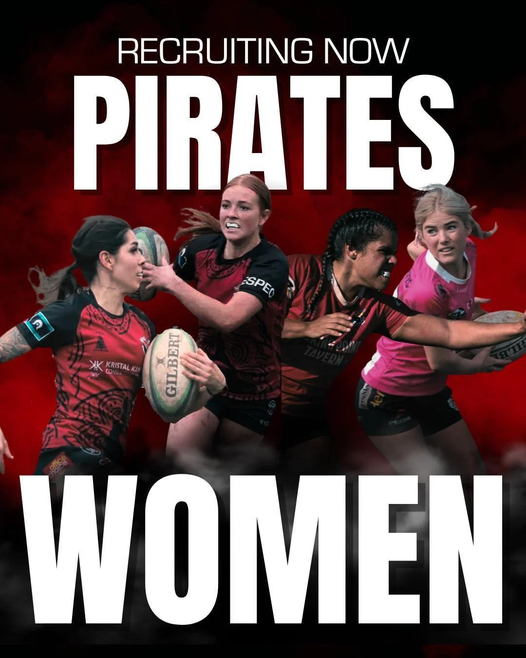 RUGBY UNION - NOW RECRUITING SENIOR WOMEN ☠️🏴&zwj;☠️🖤❤️

📣 Calling all Senior Women (Under 18 - Open Women) of all abilities, now is your time to climb aboard the 2026 PMQ Pirate ship! 

If you are interested in learning more about Rugby Union, or