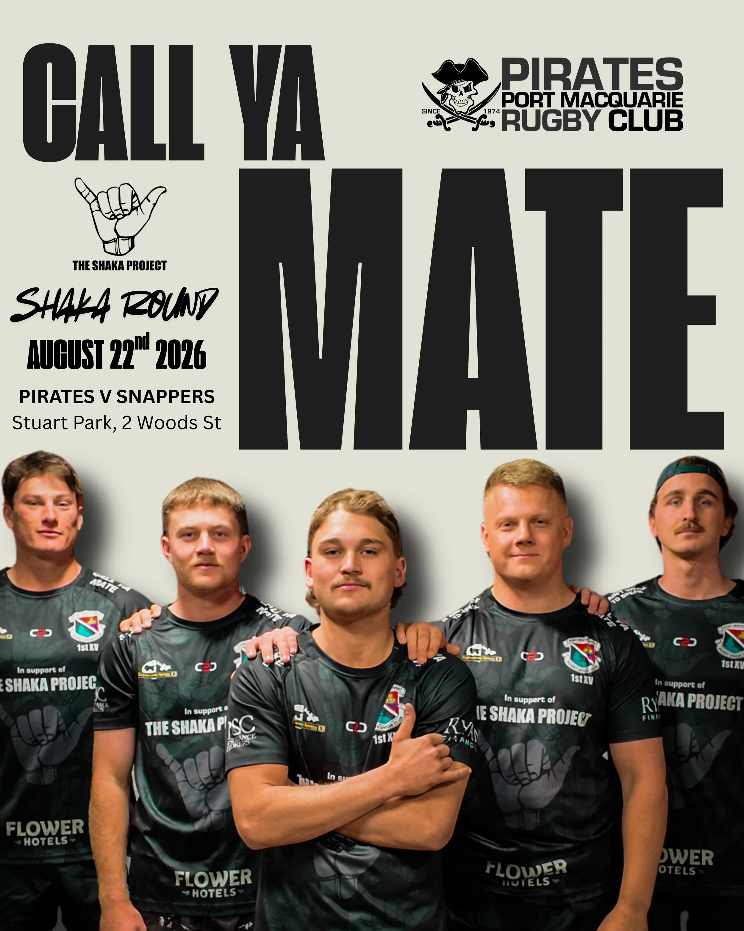 ROUND 15 - SHAKA ROUND 🤙 🖤 

A round dedicated to raising awareness and funds for &lsquo;The Shaka Project&rsquo; - registered Mental Health &amp; Suicide Prevention Charity.

Big thanks to our special round jersey providers:

🖤C2C - Coast 2 Coast