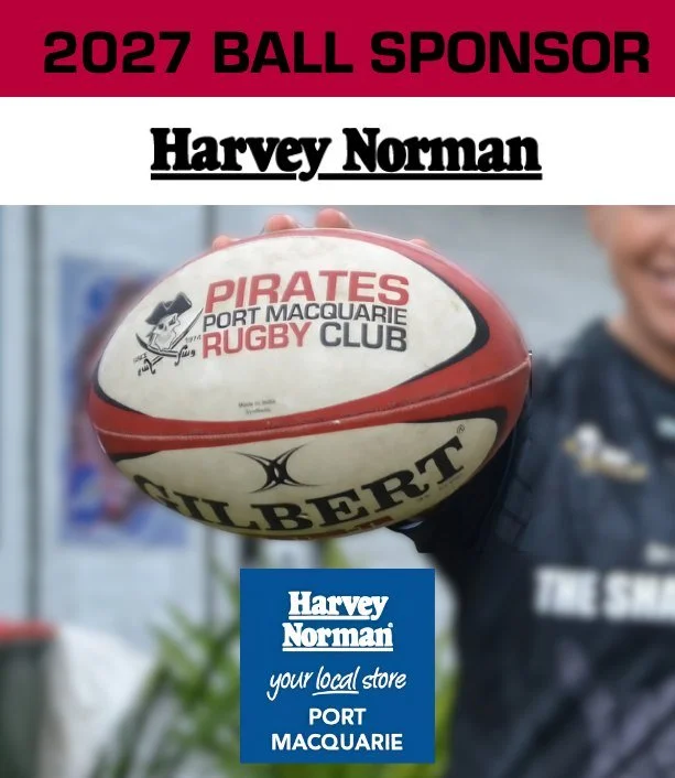 We're right in the middle of 2026 Finals fever but already 2027 is in the works. The local team at Harvey Norman Port Macquarie have come on board as our official ball sponsor and we are excited to have partnered with such a supportive bunch. Look ou