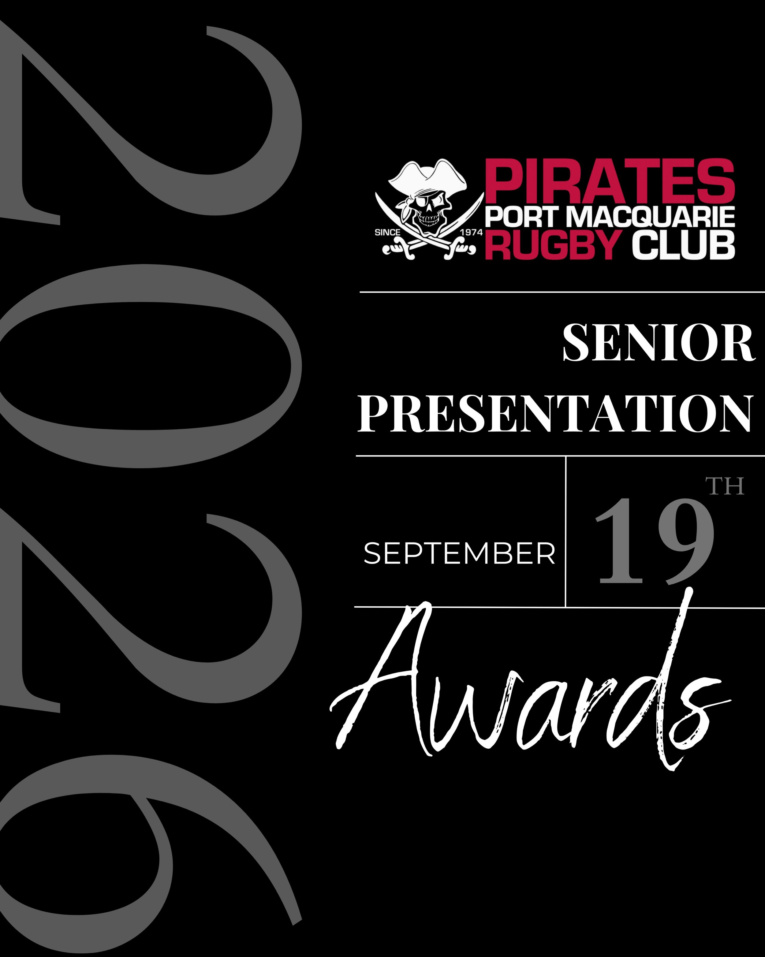 2026 Senior Presentation Award Recipients ✨ 🏆 🏴&zwj;☠️