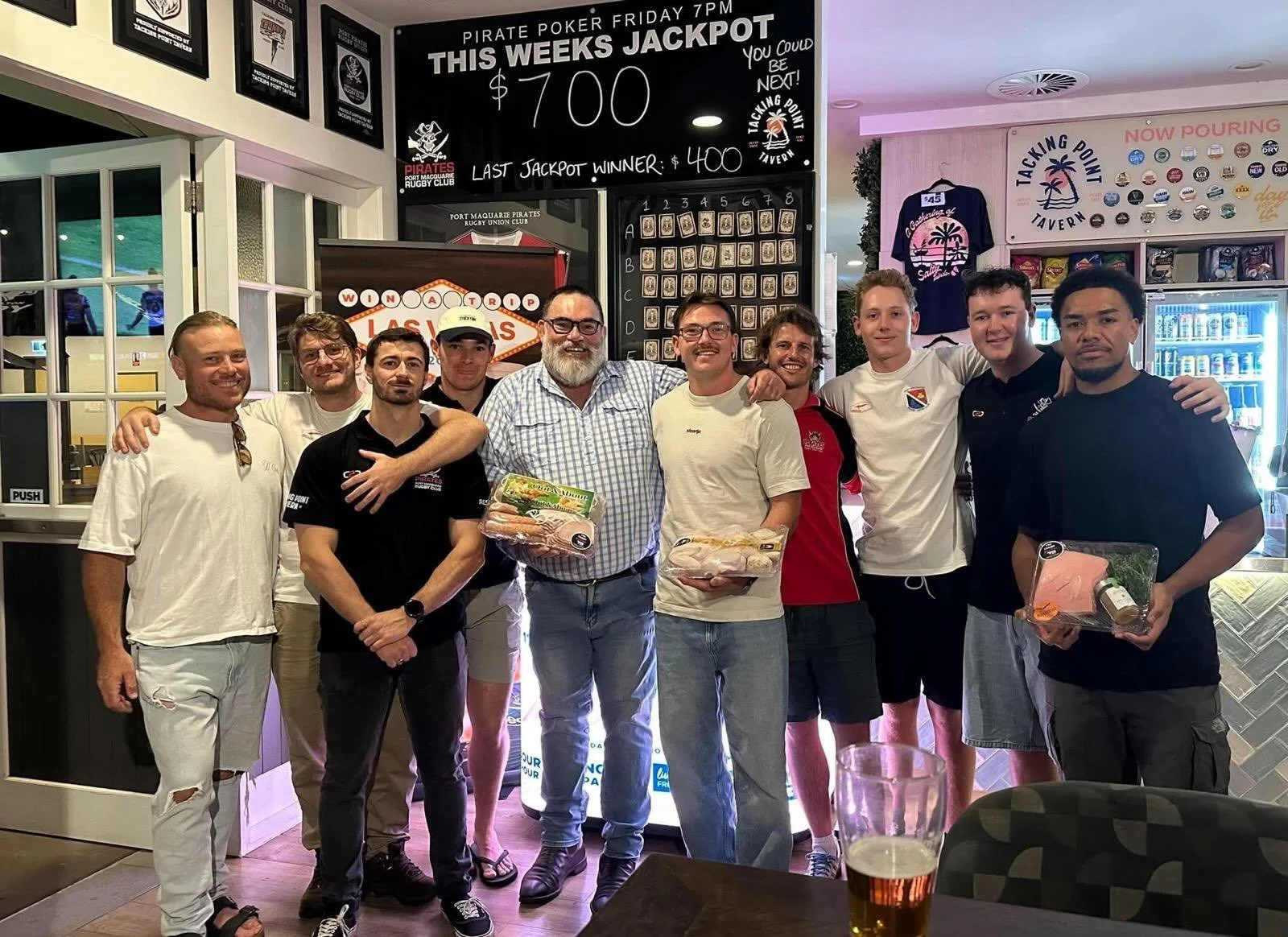 A special Friday night Raffles at TPT last night as we said farewell to Niels! Don&rsquo;t forget&hellip; once a Pirate, always a Pirate! 🫡 🏴&zwj;☠️ Hopefully it&rsquo;s just &ldquo;Goodbye, for now&rdquo;.