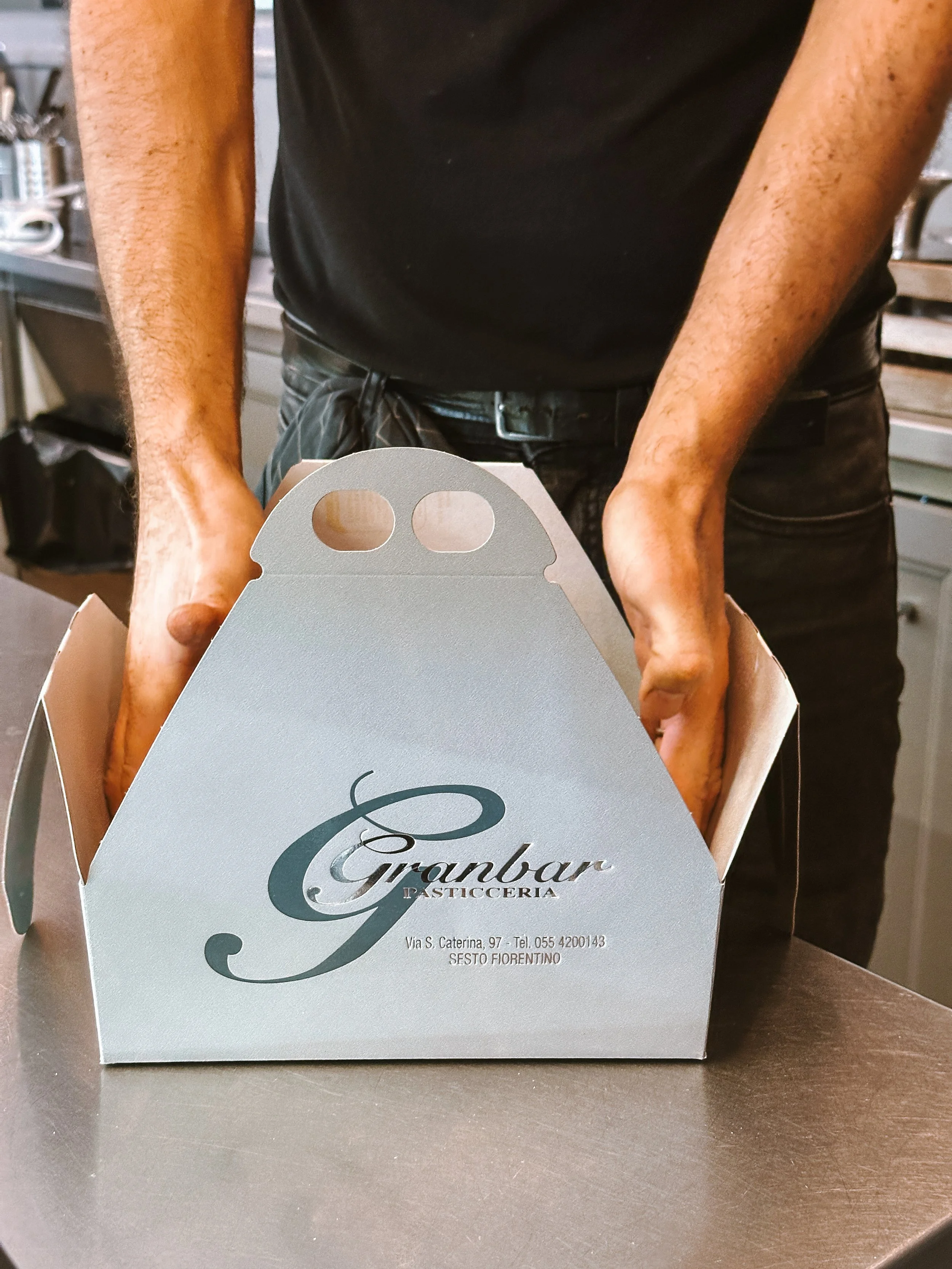 Personalizzazione delle scatole per la pasticceria