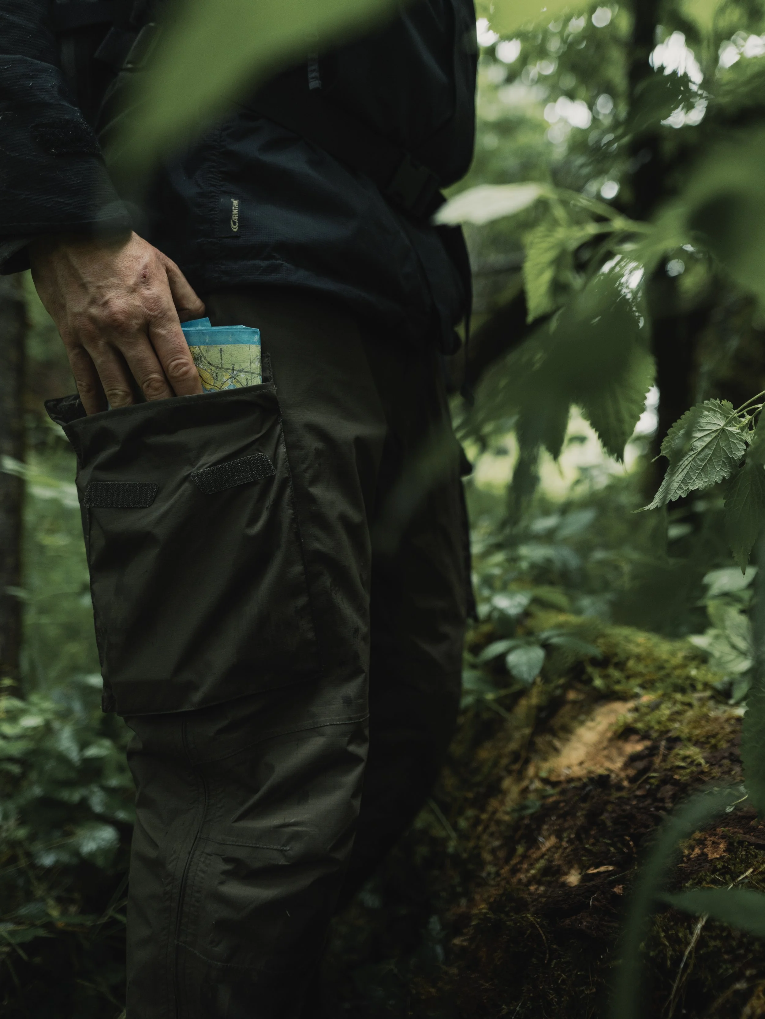 Carinthia Pro TRG Goretext tested during a demanding Forest shoot in the Alps by Alex Wander Photography