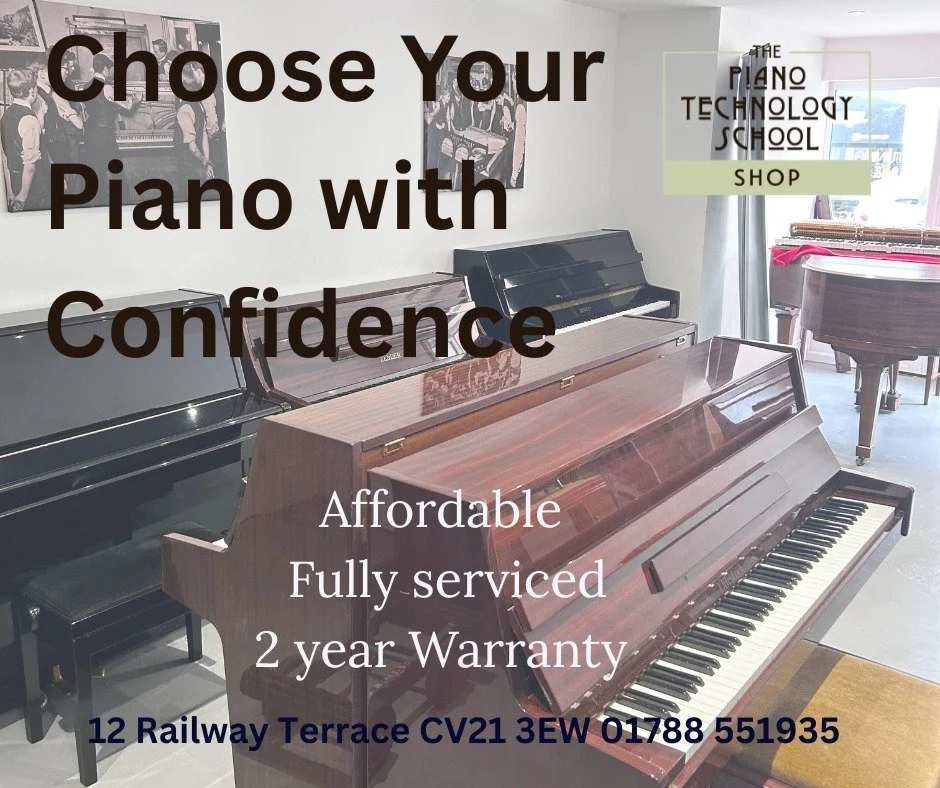 Take the stress out of finding the right piano for you.

We only sell pianos that we know will do the job you need them to do and that you can enjoy playing every day; whether  looking for  your first beginner piano or upgrading your instrument
 Call