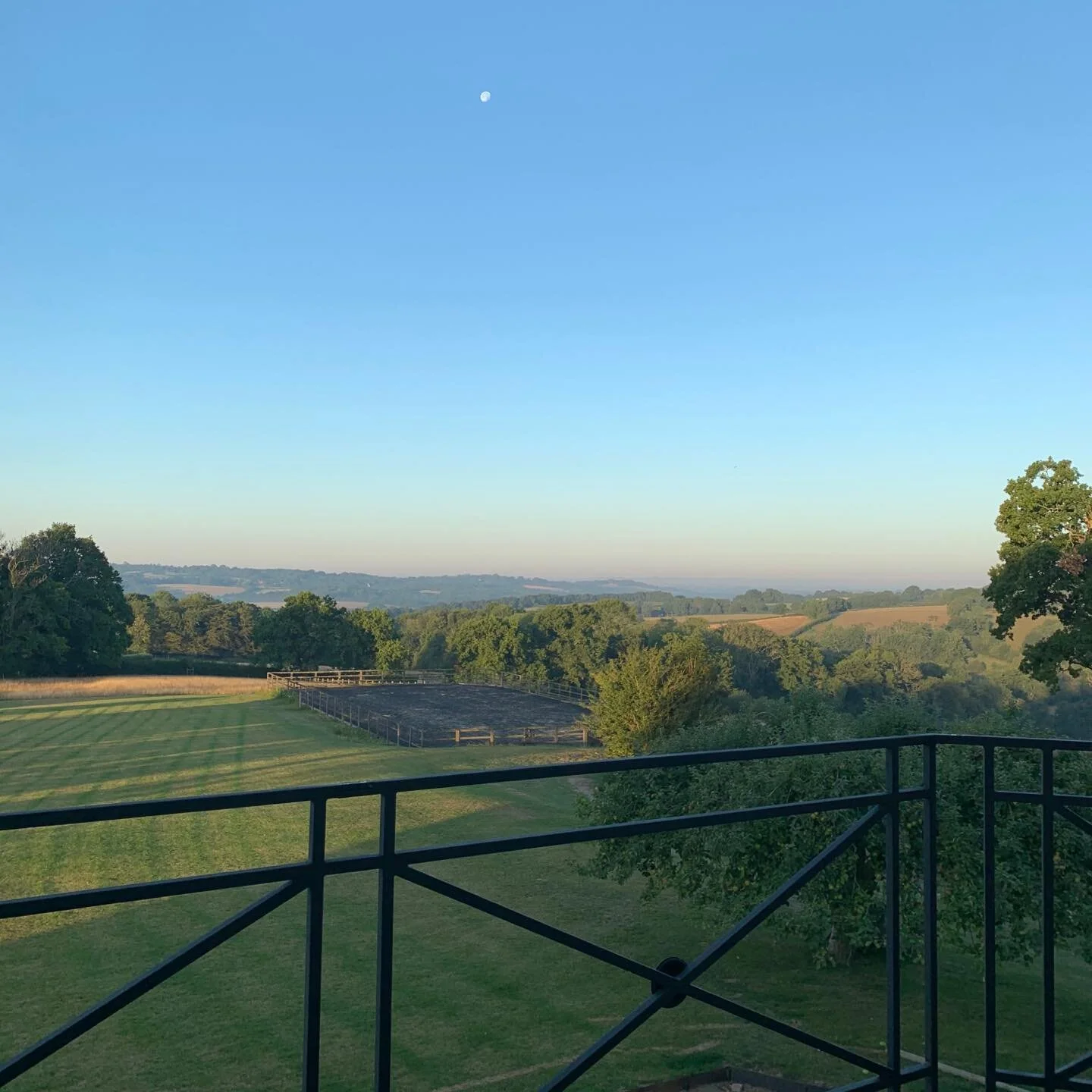 My bedroom view this morning...Please excuse this personal post!
Today is the start of a new chapter for me and one full of mixed emotions.  Yesterday both my children ( I won&rsquo;t tag them as they&rsquo;ll never forgive me!) moved to London to co