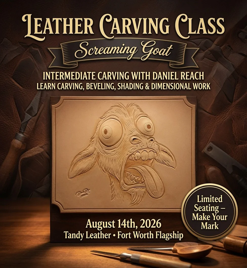 Intermediate Carving "Screaming Goat" with Daniel Reach with Tandy in Fort Worth