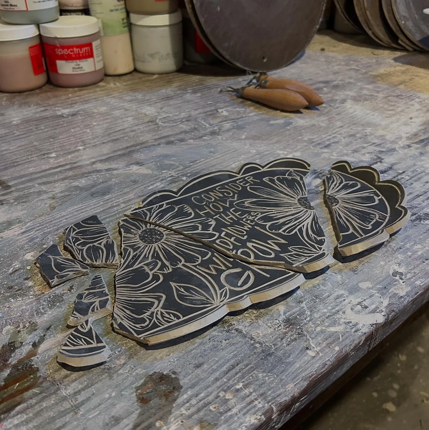 One of the things I have learned about pottery is if a piece is meant to be, it will make it through to the end. If not, it&rsquo;ll end up like the piece in this picture (not liking this lesson so much right now, though). I won&rsquo;t be doing the 