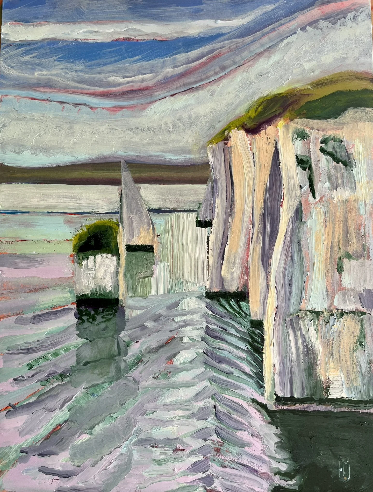 2026 Old Harry Rocks I oil on gessoboard 35x30cm.jpeg